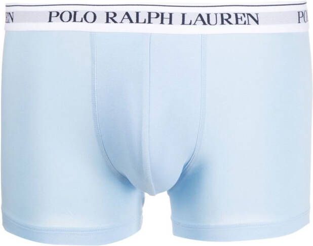 Polo Ralph Lauren Set van drie boxershorts met logoband Blauw