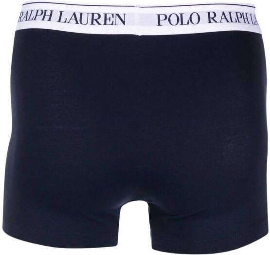 Polo Ralph Lauren Set van drie boxershorts met logoband Blauw