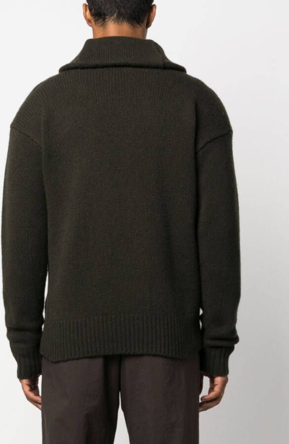 Polo Ralph Lauren Trui met sjaalkraag Groen