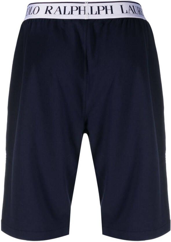 Polo Ralph Lauren Shorts met geborduurd logo Blauw