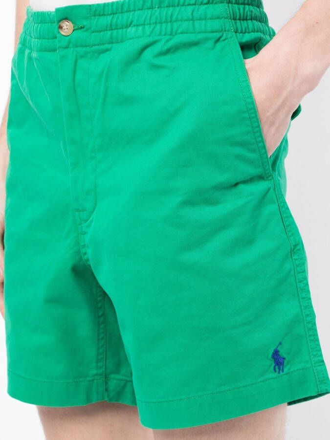 Polo Ralph Lauren Shorts met geborduurd logo Groen