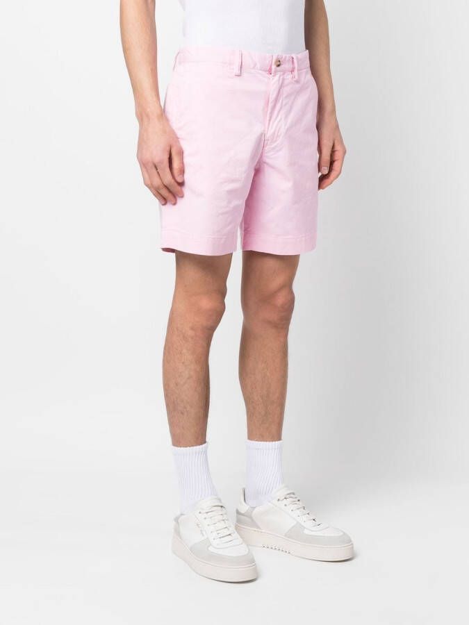 Polo Ralph Lauren Shorts met geborduurd logo Roze