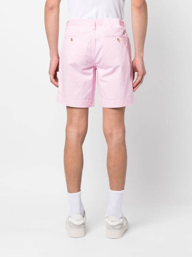 Polo Ralph Lauren Shorts met geborduurd logo Roze