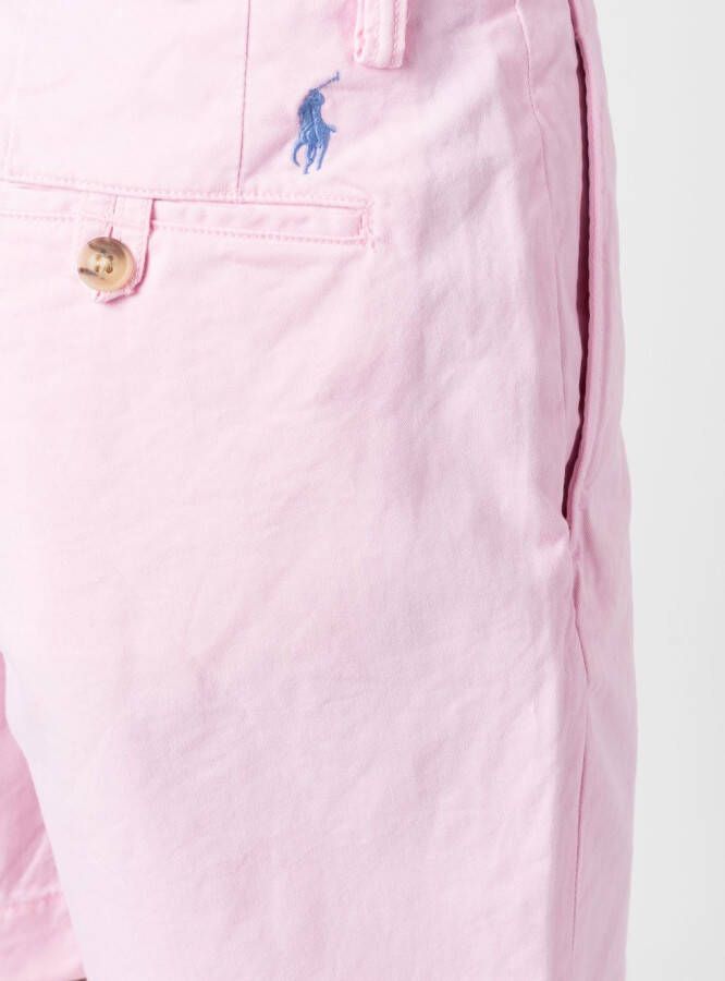 Polo Ralph Lauren Shorts met geborduurd logo Roze