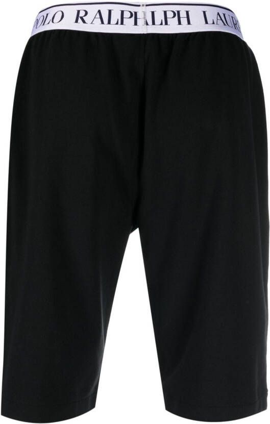 Polo Ralph Lauren Shorts met geborduurd logo Zwart