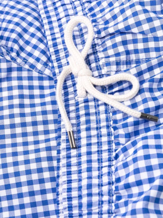 Polo Ralph Lauren Shorts met gingham ruiten Blauw