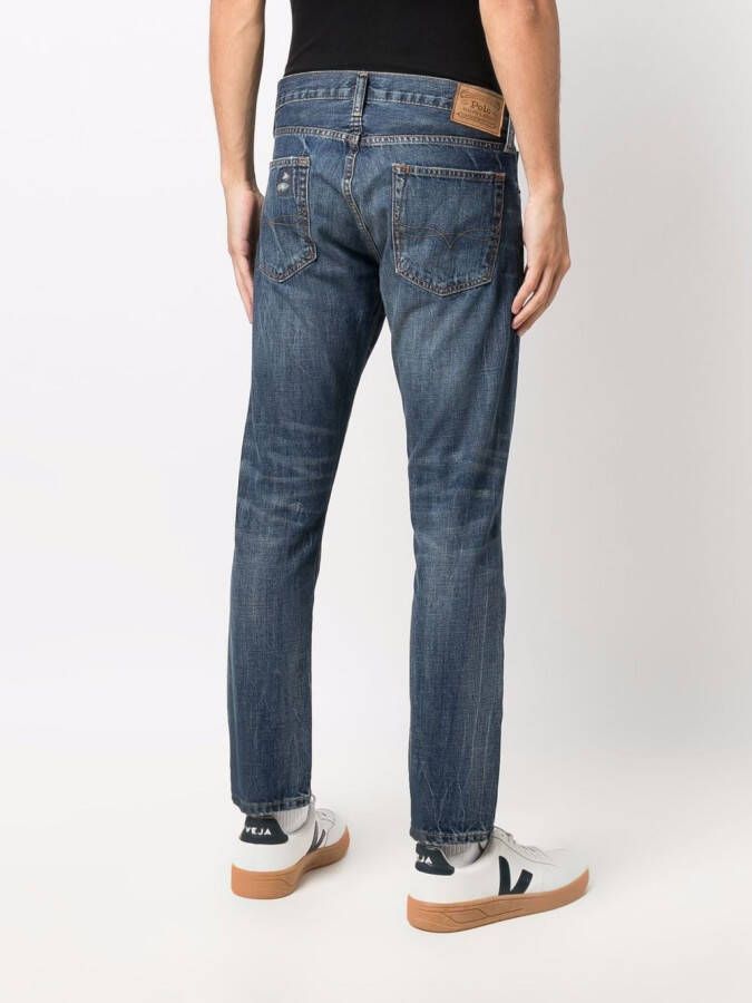 Polo Ralph Lauren Slim-fit jeans Blauw