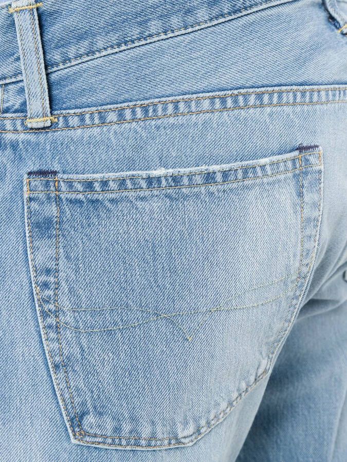 Polo Ralph Lauren slim-fit jeans met stenen wassing Blauw