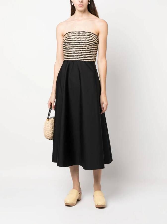 Polo Ralph Lauren Strapless jurk Zwart