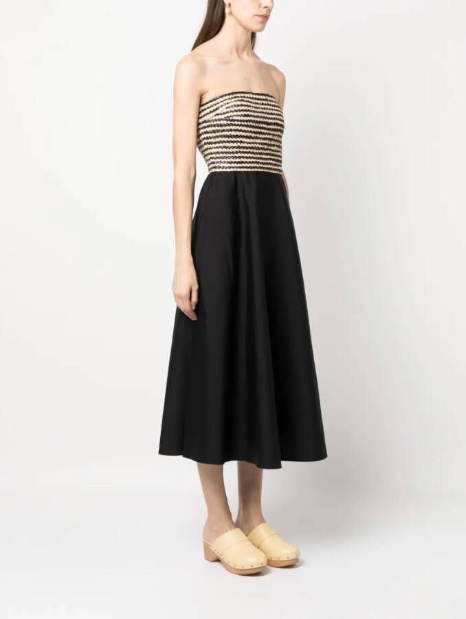 Polo Ralph Lauren Strapless jurk Zwart