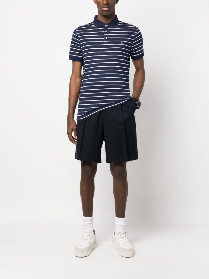 Polo Ralph Lauren Gestreept poloshirt Blauw