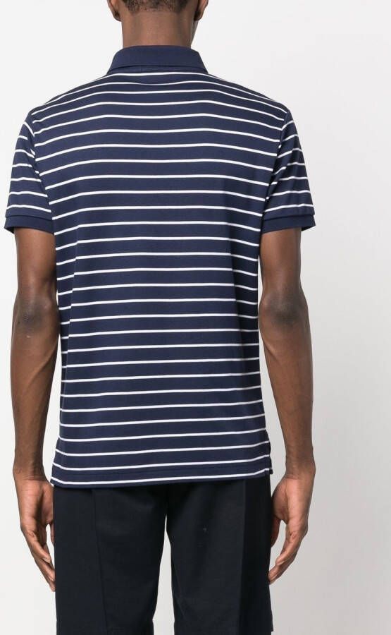 Polo Ralph Lauren Gestreept poloshirt Blauw