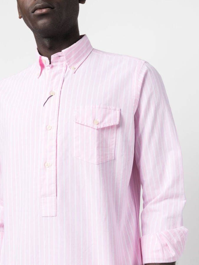 Polo Ralph Lauren Gestreept overhemd Roze