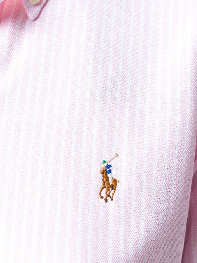 Polo Ralph Lauren striped oxford shirt Roze