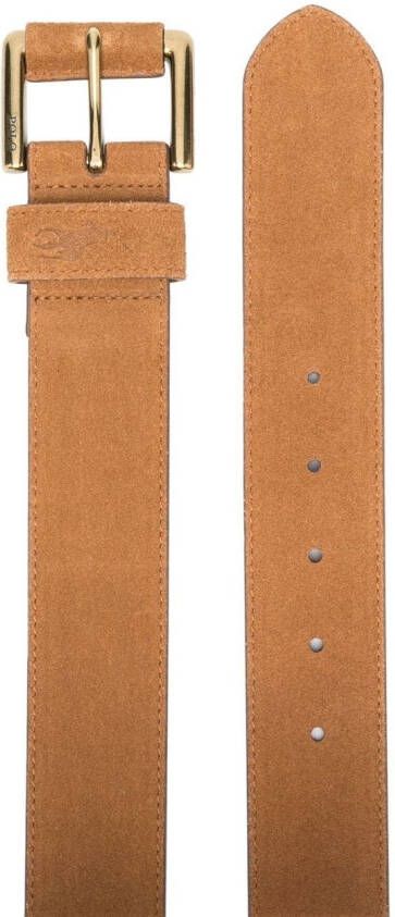 Polo Ralph Lauren Suède gespriem Bruin