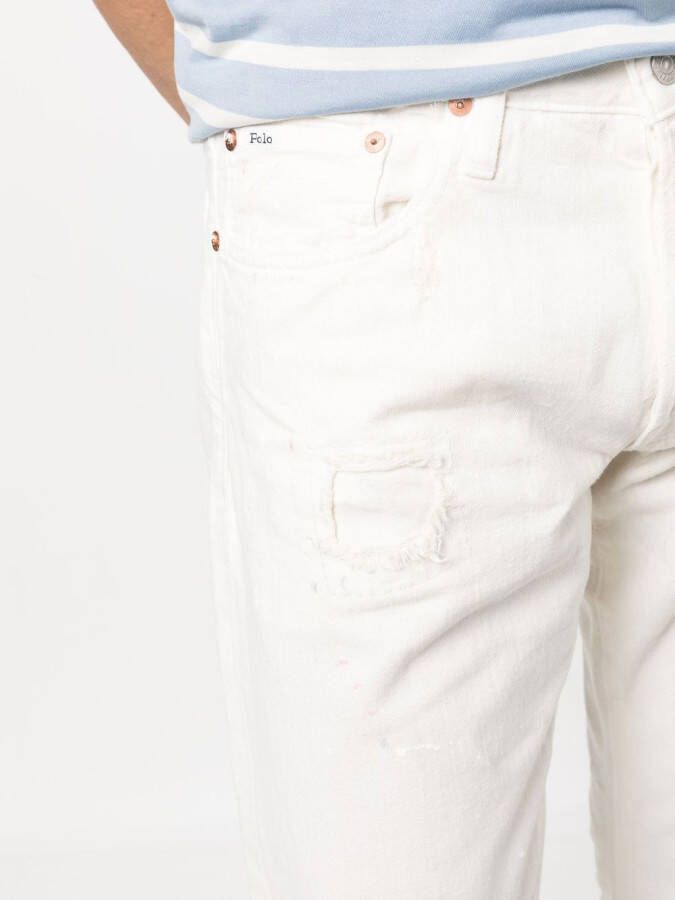 Polo Ralph Lauren Slim-fit jeans Wit