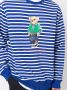 Polo Ralph Lauren Sweater met beerprint Blauw - Thumbnail 5