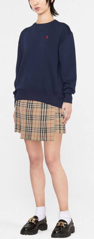 Polo Ralph Lauren Sweater met borduurwerk Blauw