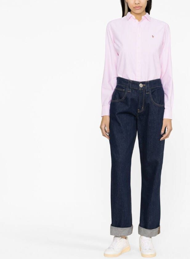 Polo Ralph Lauren Sweater met geborduurd detail Roze
