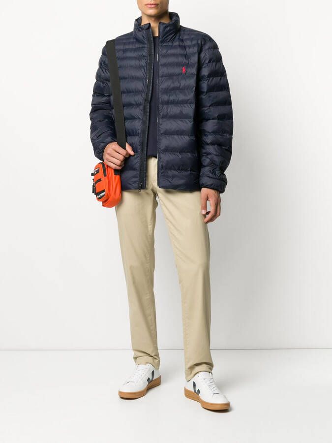 Polo Ralph Lauren Sweater met geborduurd logo Blauw