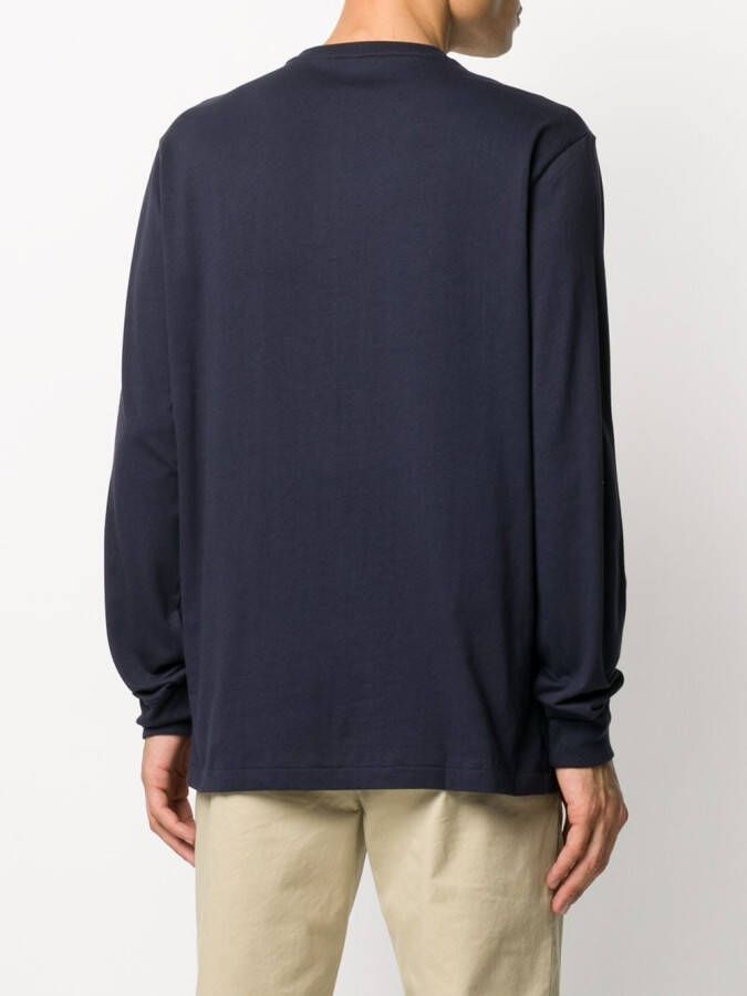 Polo Ralph Lauren Sweater met geborduurd logo Blauw