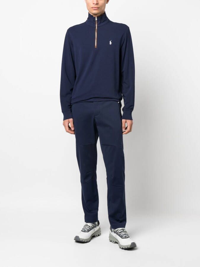 Polo Ralph Lauren Sweater met geborduurd logo Blauw