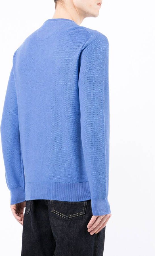 Polo Ralph Lauren Sweater met geborduurd logo Blauw