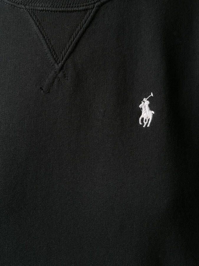 Polo Ralph Lauren Sweater met geborduurd logo Zwart