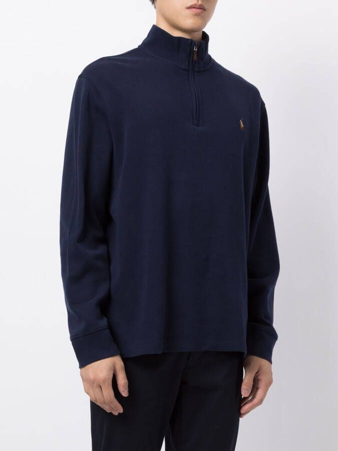 Polo Ralph Lauren Sweater met hoge hals Blauw