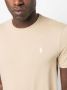 Polo Ralph Lauren T-shirt met borduurwerk Beige - Thumbnail 5