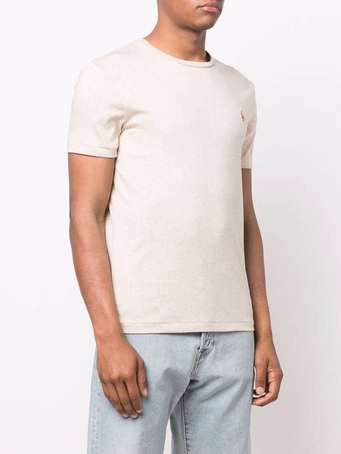 Polo Ralph Lauren T-shirt met borduurwerk Beige