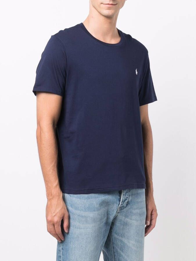Polo Ralph Lauren T-shirt met borduurwerk Blauw