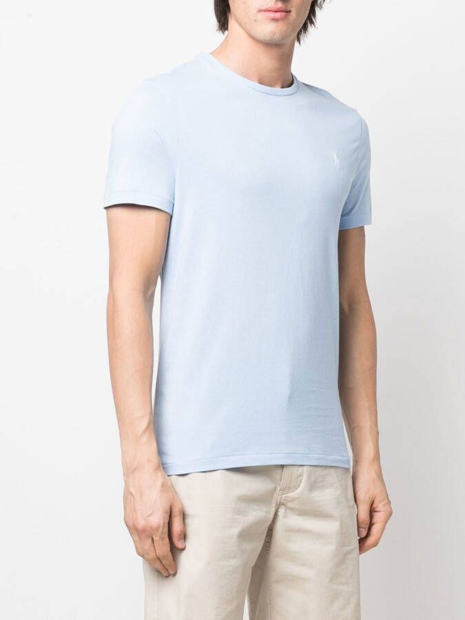 Polo Ralph Lauren T-shirt met borduurwerk Blauw