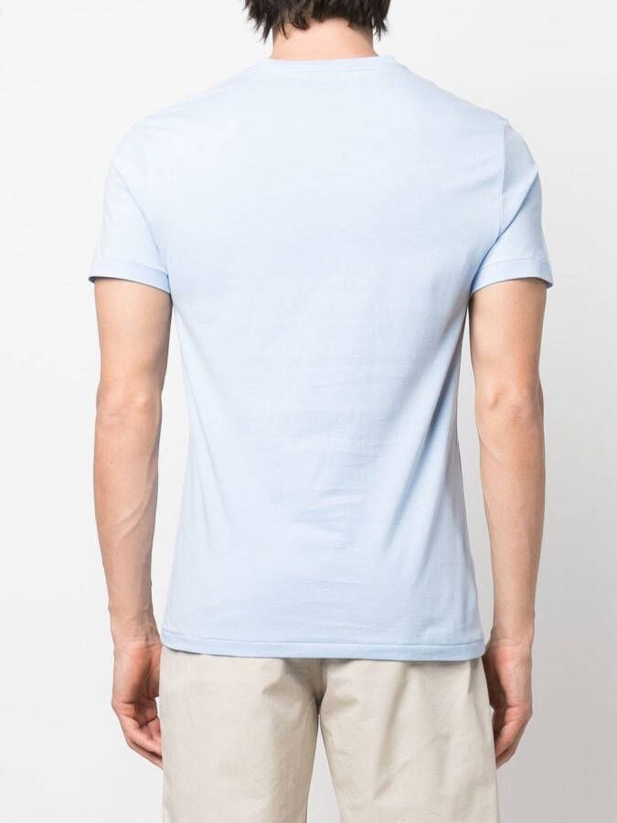 Polo Ralph Lauren T-shirt met borduurwerk Blauw