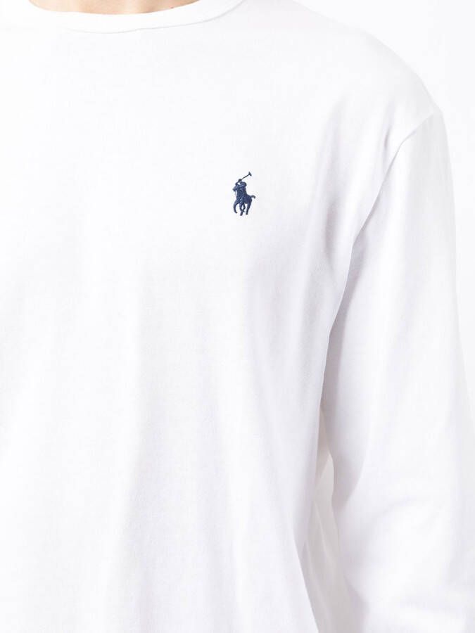 Polo Ralph Lauren T-shirt met borduurwerk Wit