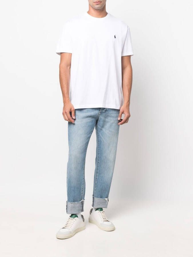 Polo Ralph Lauren T-shirt met borduurwerk Wit