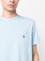Polo Ralph Lauren T-shirt met borstzak Blauw - Thumbnail 5
