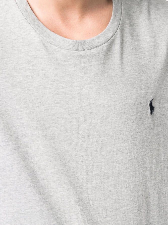 Polo Ralph Lauren T-shirt met geborduurd logo Grijs