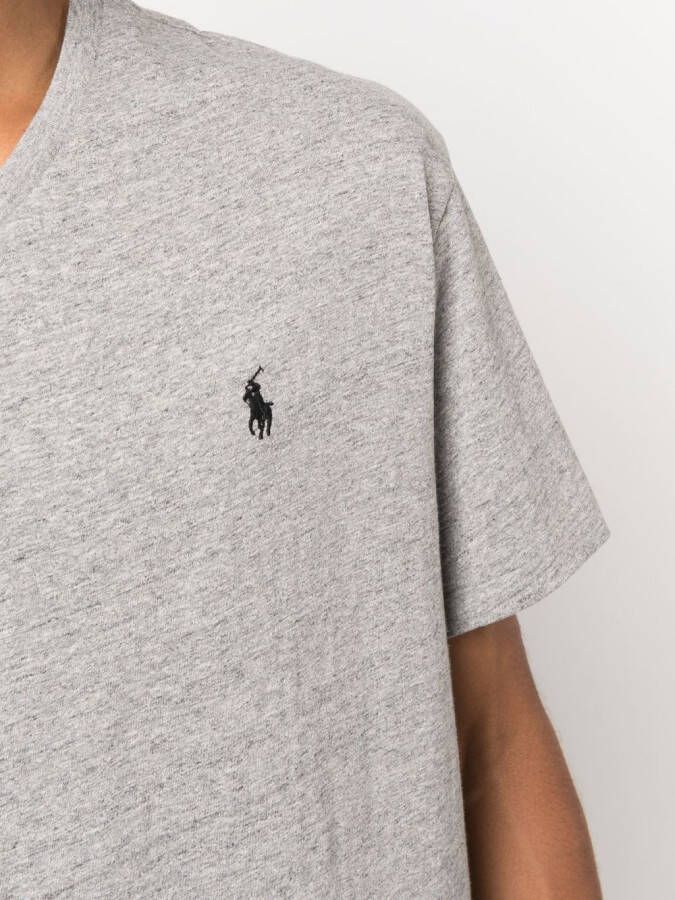 Polo Ralph Lauren T-shirt met geborduurd logo Grijs