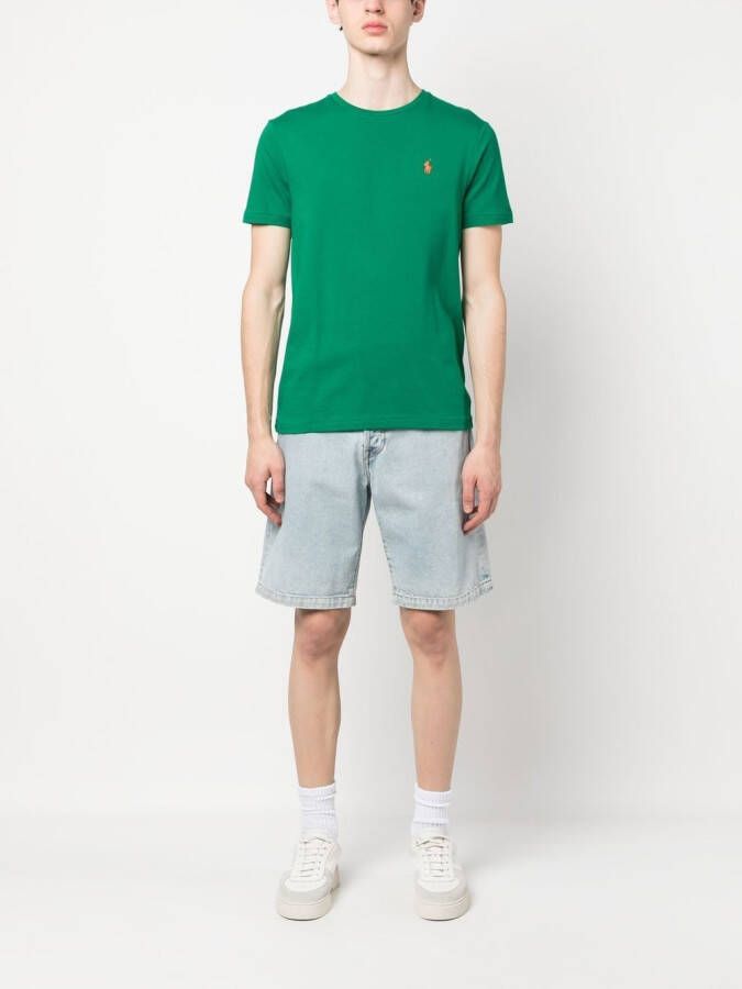 Polo Ralph Lauren T-shirt met geborduurd logo Groen