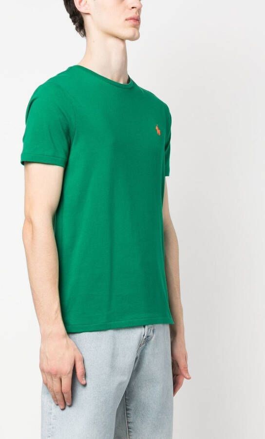 Polo Ralph Lauren T-shirt met geborduurd logo Groen
