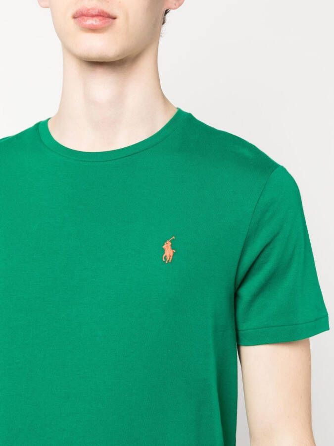 Polo Ralph Lauren T-shirt met geborduurd logo Groen