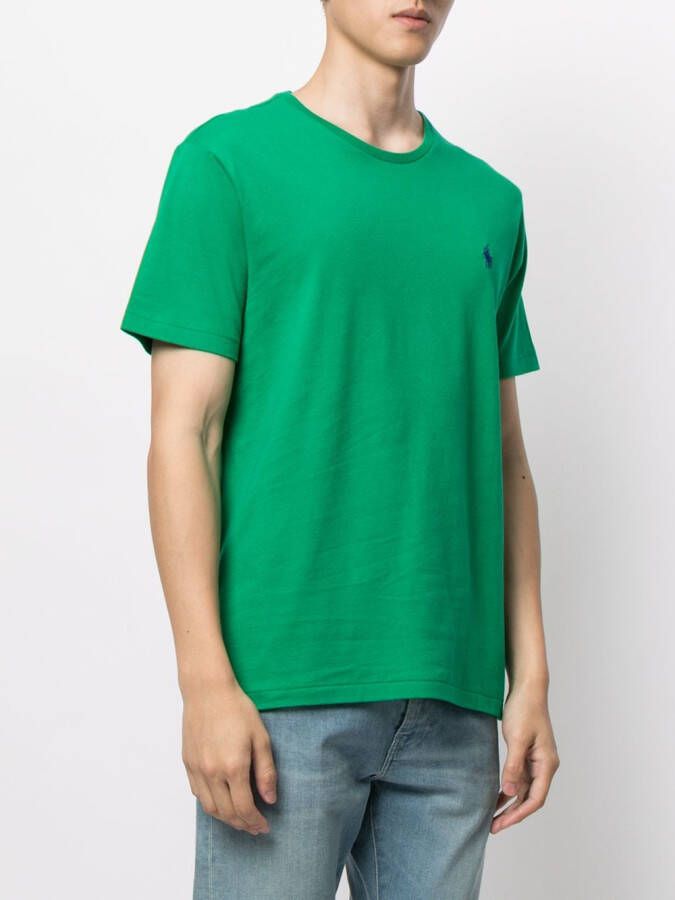 Polo Ralph Lauren T-shirt met geborduurd logo Groen