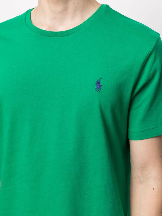 Polo Ralph Lauren T-shirt met geborduurd logo Groen