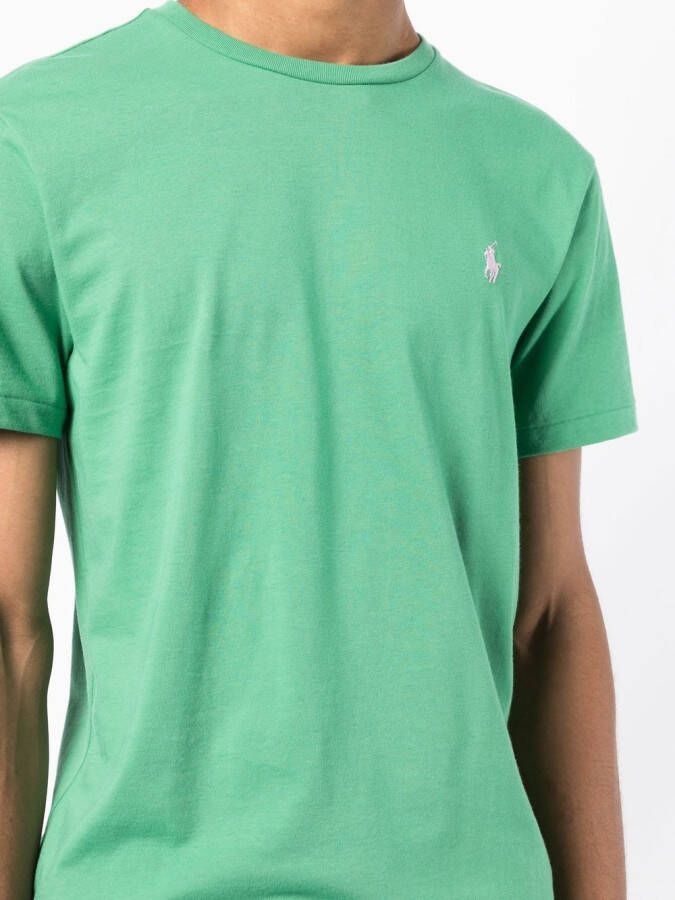 Polo Ralph Lauren T-shirt met geborduurd logo Groen