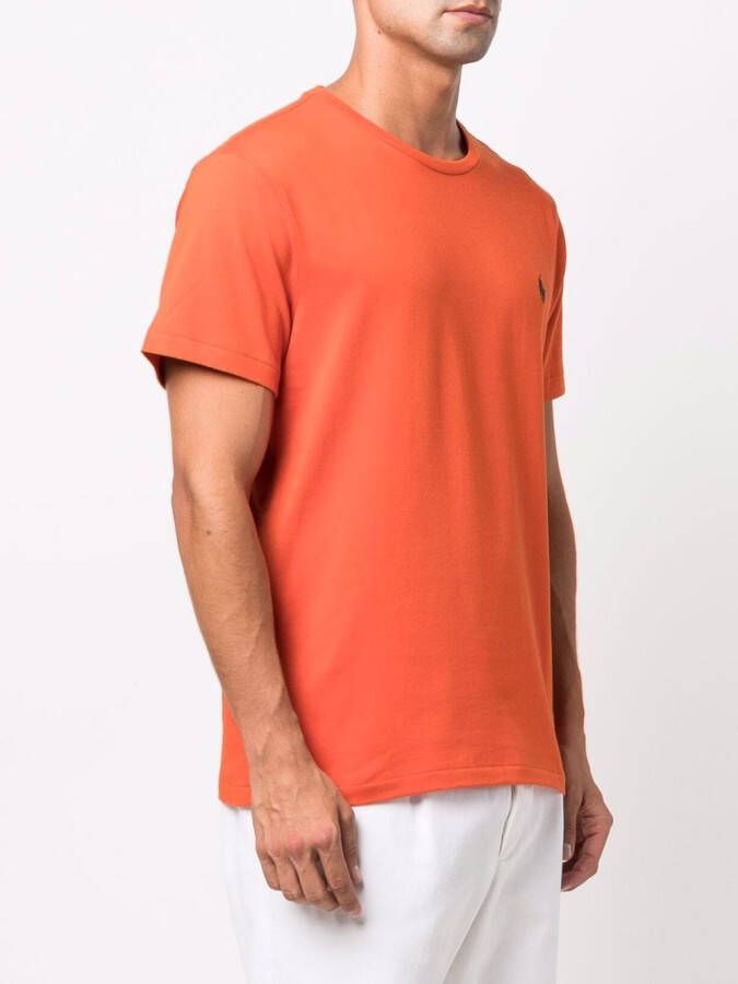 Polo Ralph Lauren T-shirt met geborduurd logo Oranje