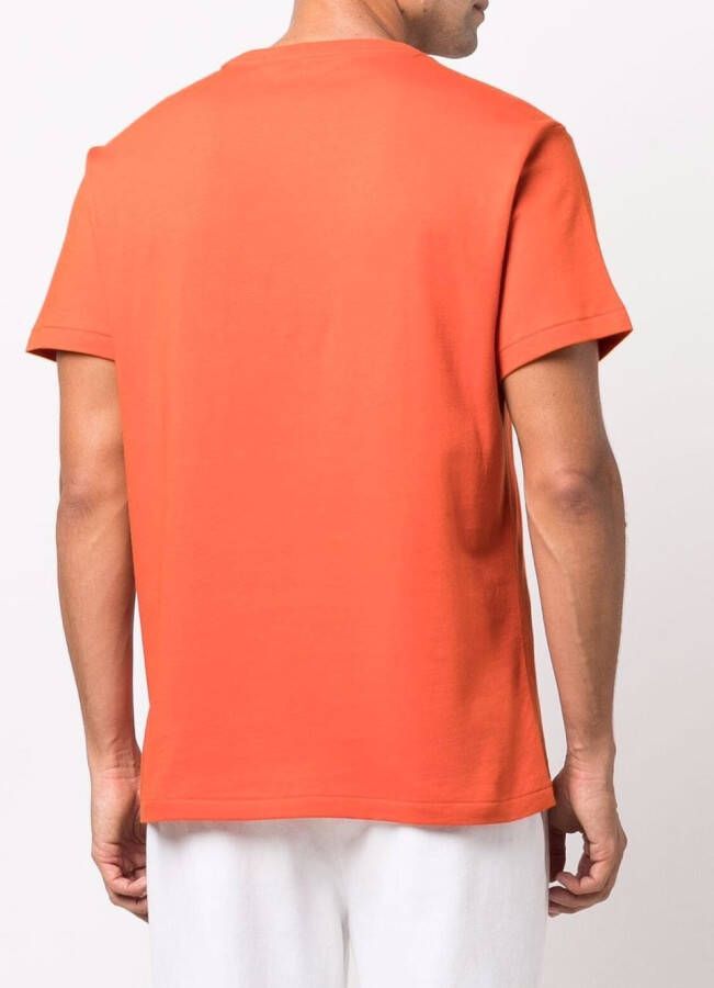 Polo Ralph Lauren T-shirt met geborduurd logo Oranje