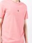 Polo Ralph Lauren T-shirt met geborduurd logo Roze - Thumbnail 5