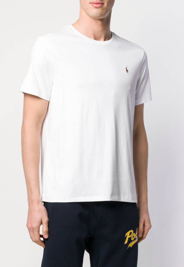 Polo Ralph Lauren T-shirt met geborduurd logo Wit