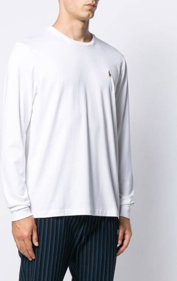 Polo Ralph Lauren T-shirt met geborduurd logo Wit
